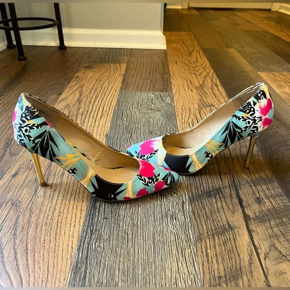 Multicolor Elina Thalia Sodi Heels size 8.5 - Picture 5 of 12